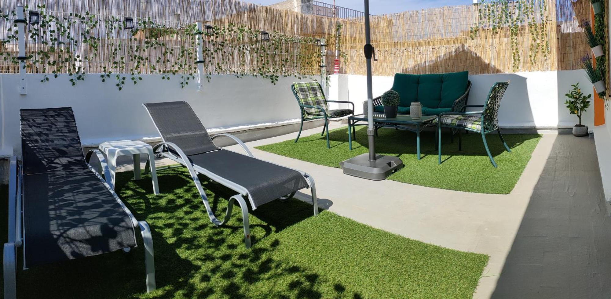 Casa Mayago, Terraza Y Solarium 佩戈 外观 照片